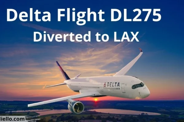delta flight dl275 diverted lax